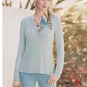 CAbi Mint Green Laidback Tee- L